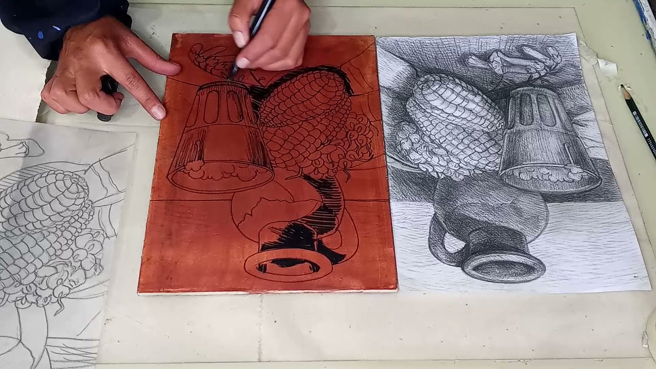 XILOGRAFÍA MONOCROMÁTICA - PRIMERA PARTE