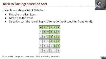 [Testing, Video 4] How Selection Sort Works