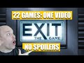EXIT: The Game Review of 22 Games (2021)