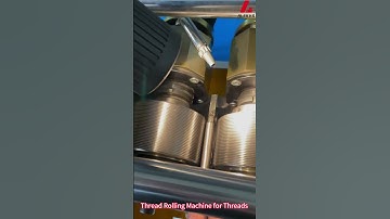 Thread Rolling Machine for Threads, Knurls, and Splines  #threadrollingmachine