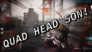 QUAD HEAD 5on on MW!! #Shorts