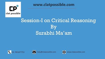 Session-I On Critical Reasoning