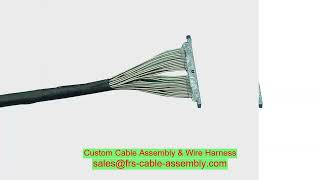 Wire Harness Manufacturer Micro Coaxial Lvds Cable I-Pex 2699 Custom Micro Coaxial Cable Ipex 3568