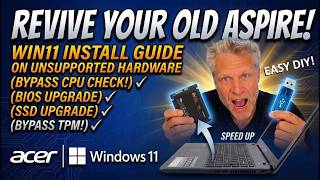 Easy How To Install Windows 11 On Any Old Pc Sandy Bridge Fix - Acer 5750
