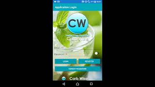 How to Sign Up to the Carb Wise App. screenshot 3