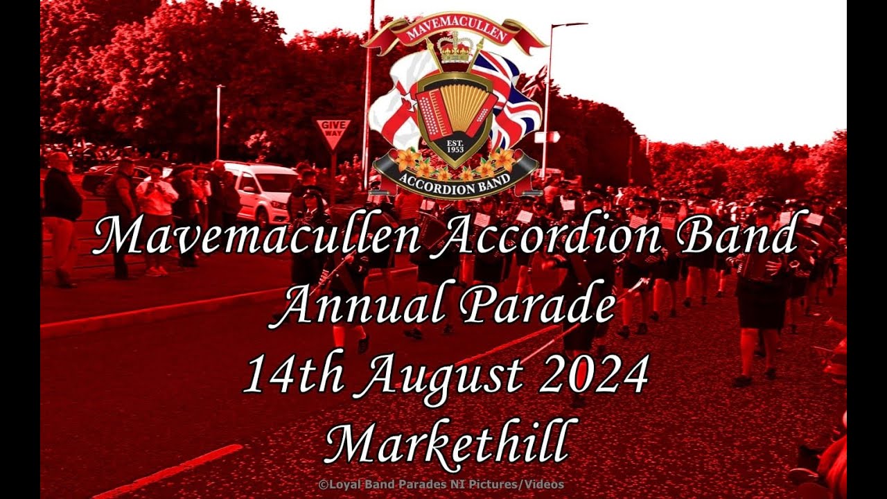 Mavemacullen Accordion Band (Full Parade) 14/08/24
