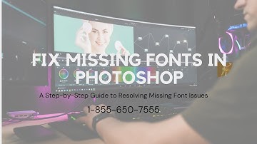 Fix Missing Fonts in Photoshop | Photoshop Online Help