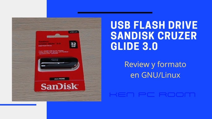 Pendrive SanDisk 128GB USB 2.0 Cruzer Glide