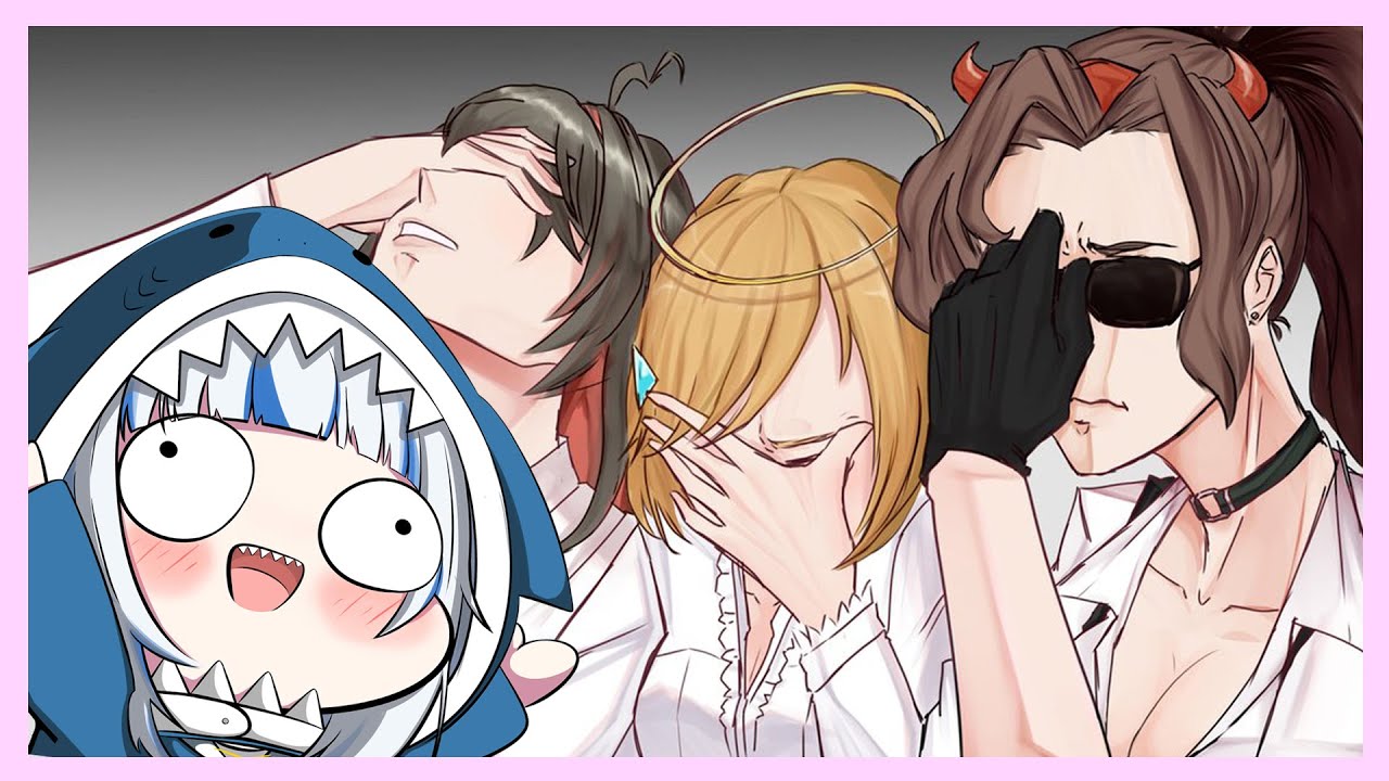 This is what Gura's manager has to deal with...