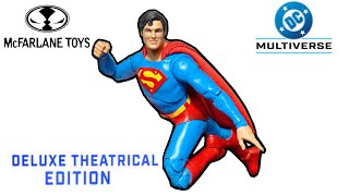 McFarlane Toys DC Multiverse Deluxe Theatrical Edition Christopher Reeve Superman Review   