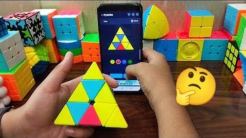 pyraminx : Cube solver apk /CUBE SOLVER APP #rubikscube