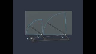 Four-Bar Linkage for a Windscreen Wiper