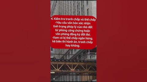 Mẹo kiểm tra pháp lý trước khi mua nhà đất #bds #nhadat