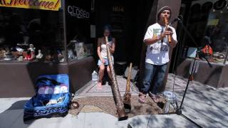 Jungle & Sirius Live On Haight St. Vibrational Healing