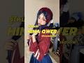 รู้ไหมว่า HINA QWER เป็นเลเยอร์อาชีพ! #qwer #kpop #girlband #celebrity #cosplay