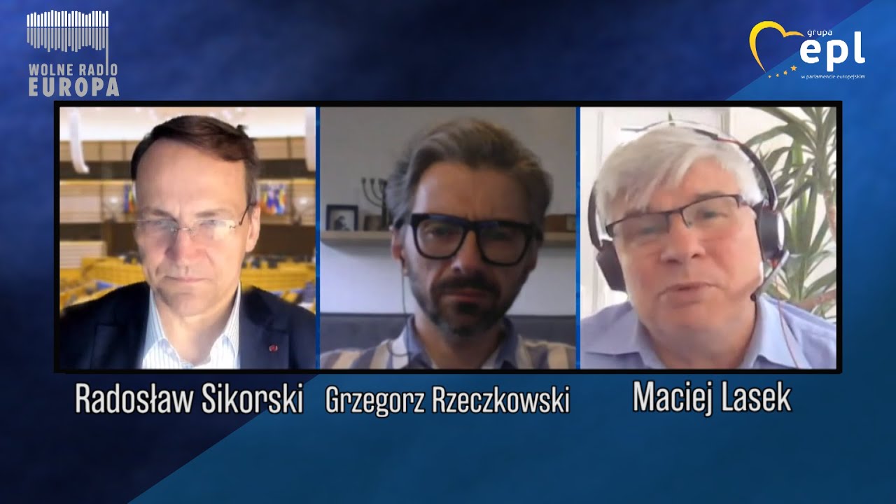 Jeszcze o katastrofie w Smoleńsku - Radosław Sikorski oraz Grzegorz Rzeczkowski i Maciej Lasek.