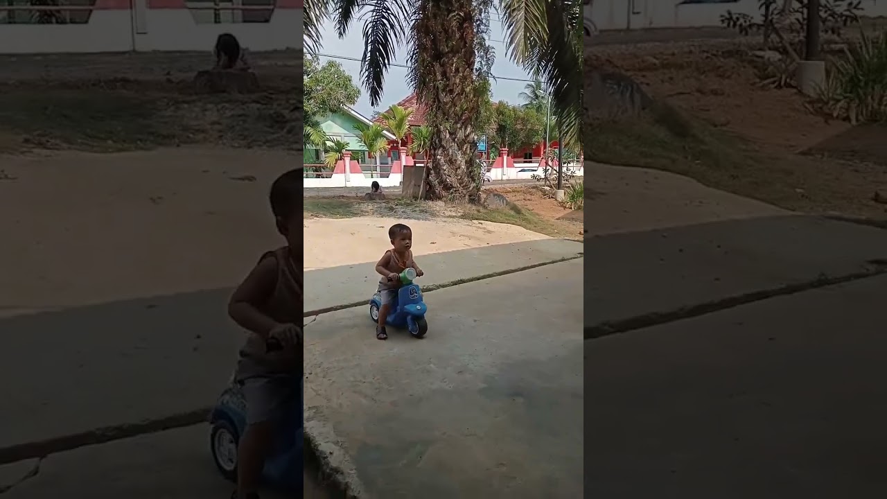 panas panas main sepeda 