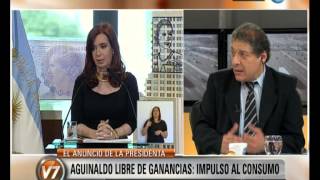 Visión 7: Aguinaldo libre de Ganancias