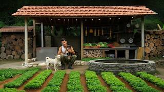 Download Lagu CEO leaves the city for the forest, designs his own kitchen in the wild, off-grid MP3