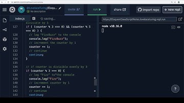 Eloquent JavaScript Read-Along - Program Structure - Exercises - FizzBuzz