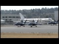 Blue Angels Formation Takeoff at Boeing Field