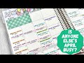 April Is Going To Be Busy! | Monthly Plan With Me