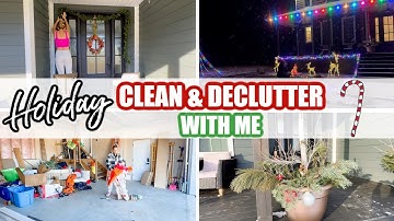 New! HOLIDAY CLEAN & DECLUTTER WITH ME |