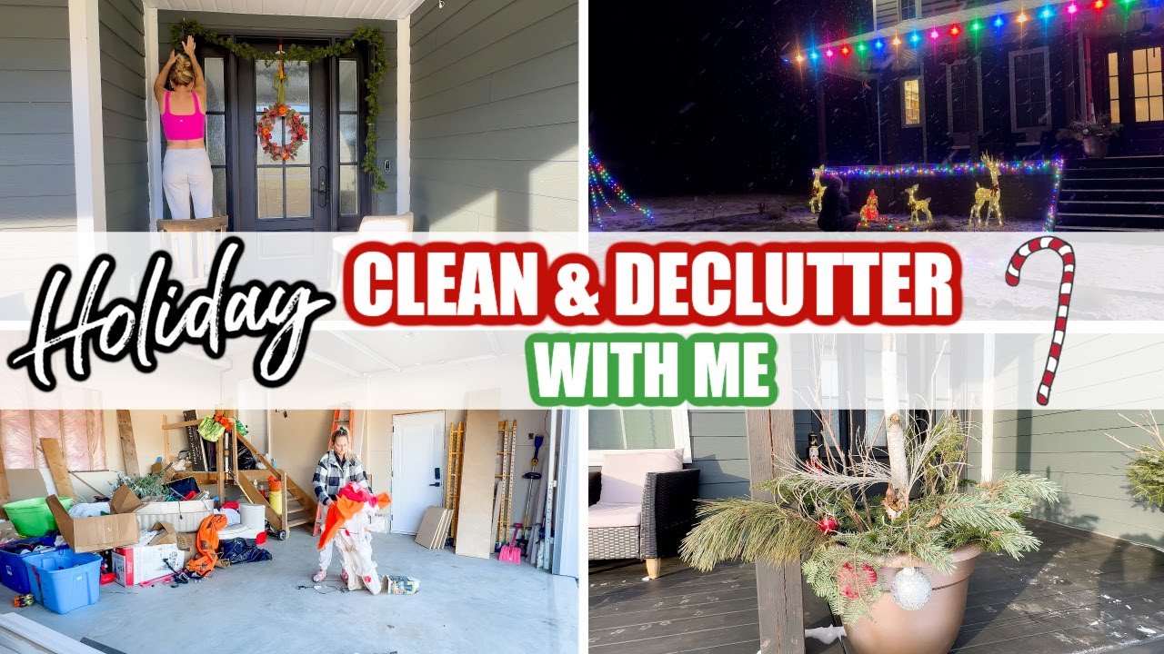 Новинка! УБОРКА И РАСХЛАЖДЕНИЕ К ПРАЗДНИКАМ СО МНОЙ | Рождественские кашпо и декор для улицы свои...