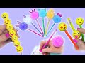 10 PEN DECORATION IDEAS - EASY CUTE PEN DECORATIONS - PENCIL TOPPER IEAS