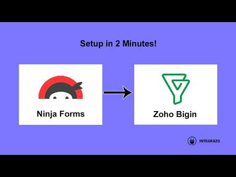 Ninja Forms to Zoho Bigin Integration (Free Plugin) | Integrazo Automator