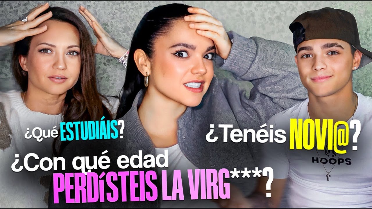 Preguntas INCÓMODAS con ALEN y mi MADRE *Mi primer BESO fue...*