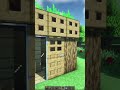 Casa Básica De Madera | Minecraft #shorts