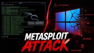 Metasploit Framework + Msfvenom: Full Windows Exploitation Lab (Kali Linux Tutorial)