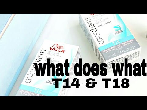 Wella T18 and T14/what does what - YouTube