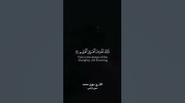تلاوة جميلة من سورة يس القارئ سهيل محمد