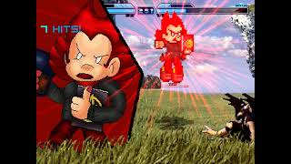 Mugen Cassandra (Newgrounds) Vs Skythe (Battle Monsters)