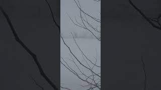 Ran into bad weather