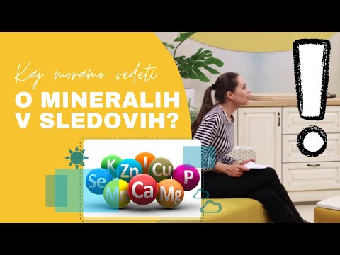 Kaj moramo vedeti o mineralih v sledeh? Vodnik po izbiri pravih mineralov! Jelena Dimitrijević