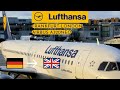 STORMY LANDING! Lufthansa Airbus A320Neo | FRA-LHR| Economy