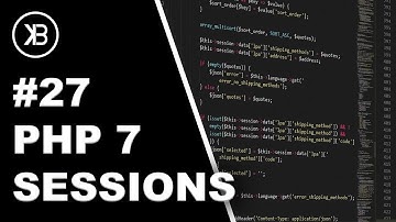 PHP 7 Tutorial 2019 Anfänger | #27 Sessions