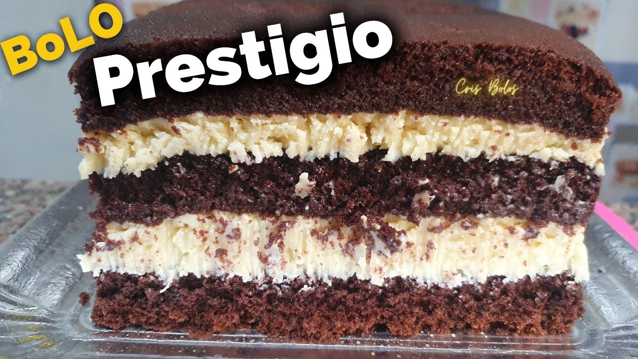 O MELHOR BOLO DE PRESTÍGIO TRUFADO FOFINHO E MOLHADINHO O mais Facil DO MUNDO