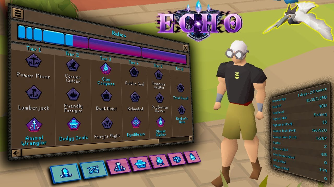 Camino a ser millonario en Echo RSPS