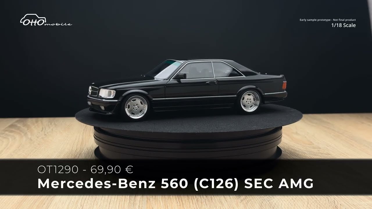OttOmobile - Mercedes-benz OT1290 - Mercedes-Benz 560 (C126) SEC
