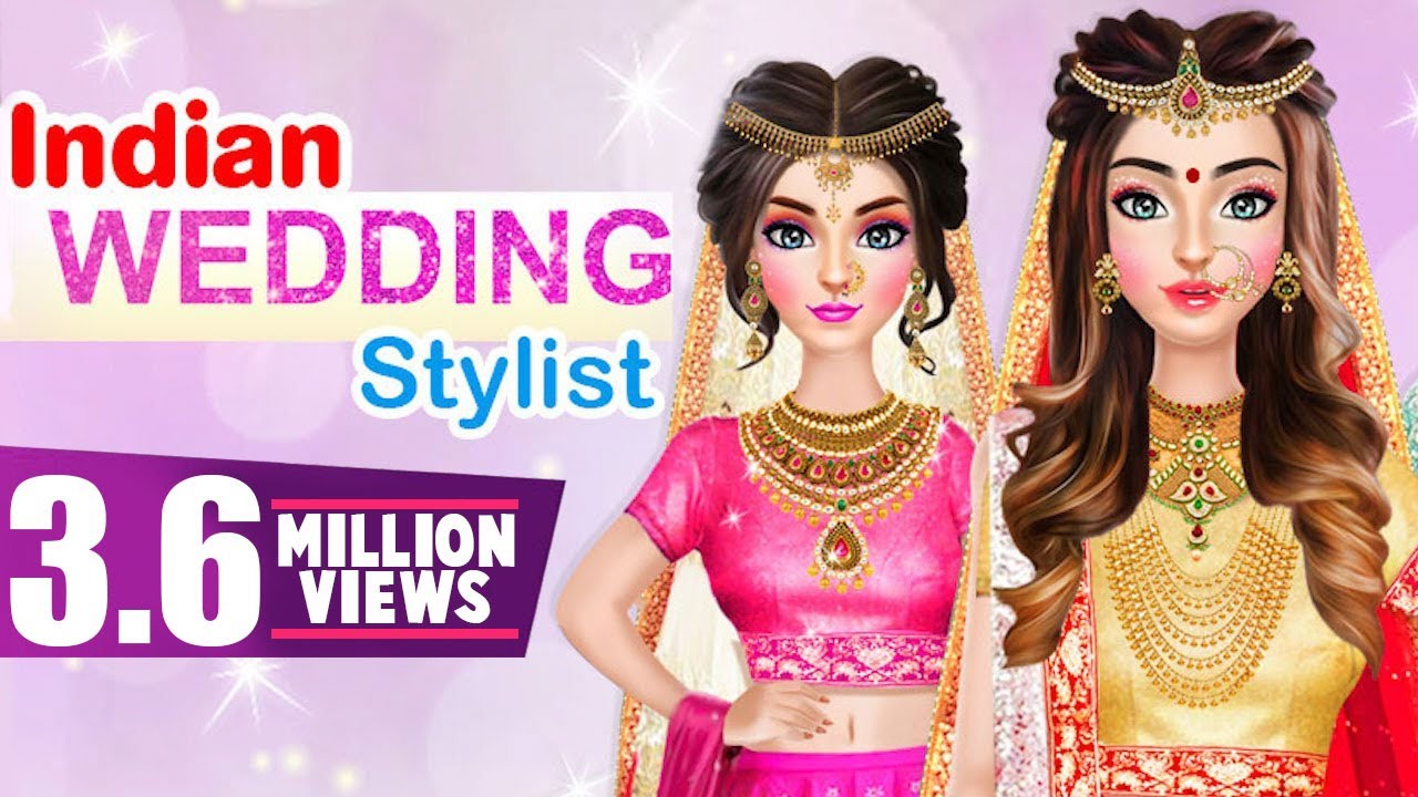 Indian Wedding Dressup Game. Where there is love, there is life ♥ - YouTube