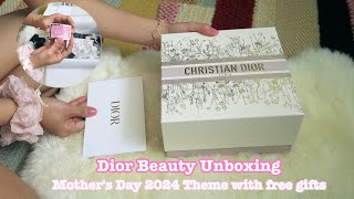 DIOR Beauty Haul: Dior Mother's Day Packaging 2024 + Free Pouch and Complimentary *Gifts*