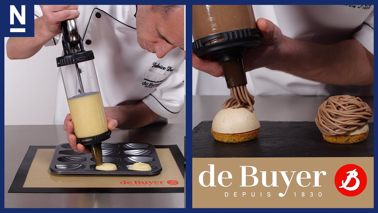 De Buyer Le Tube Essentials Pressure Pastry Syringe 750ml