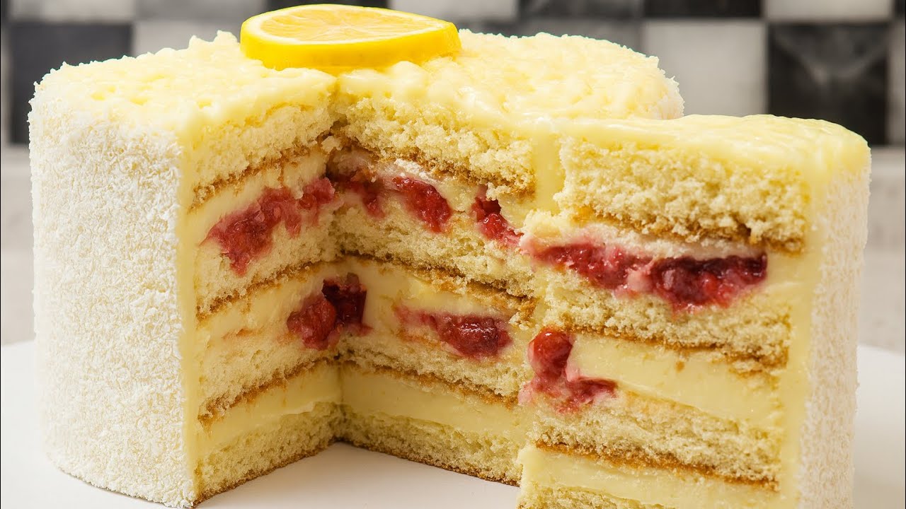 LİMON KREMASI & LİMONLU PASTA TARİFİ - ŞEF MURAT BALIKÇI