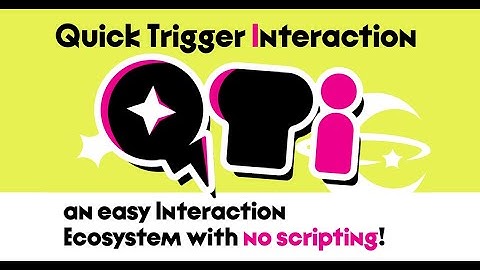 Unity Tool — QTI Step by Step Tutorial