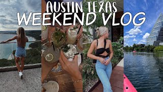 WEEKEND IN AUSTIN TX: permanent jewelry, kayaking the river, local food & places to see+so much more