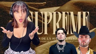 (REACCIÓN) Supreme - Dareyes de la Sierra, Peso Pluma
